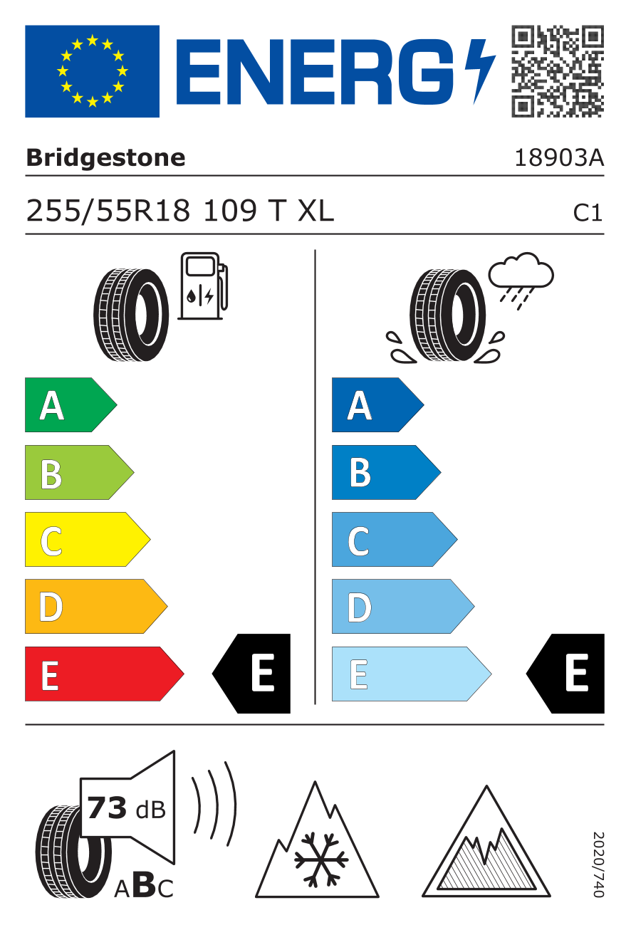 Bridgestone BLIZZAK DM-V3 255/55 R18 109T