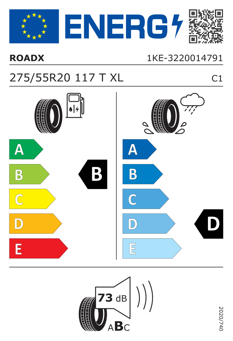  RXQUEST AT21 XL 275/55 R20 117T