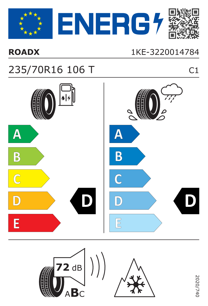  RXQUEST AT21 235/70 R16 106T