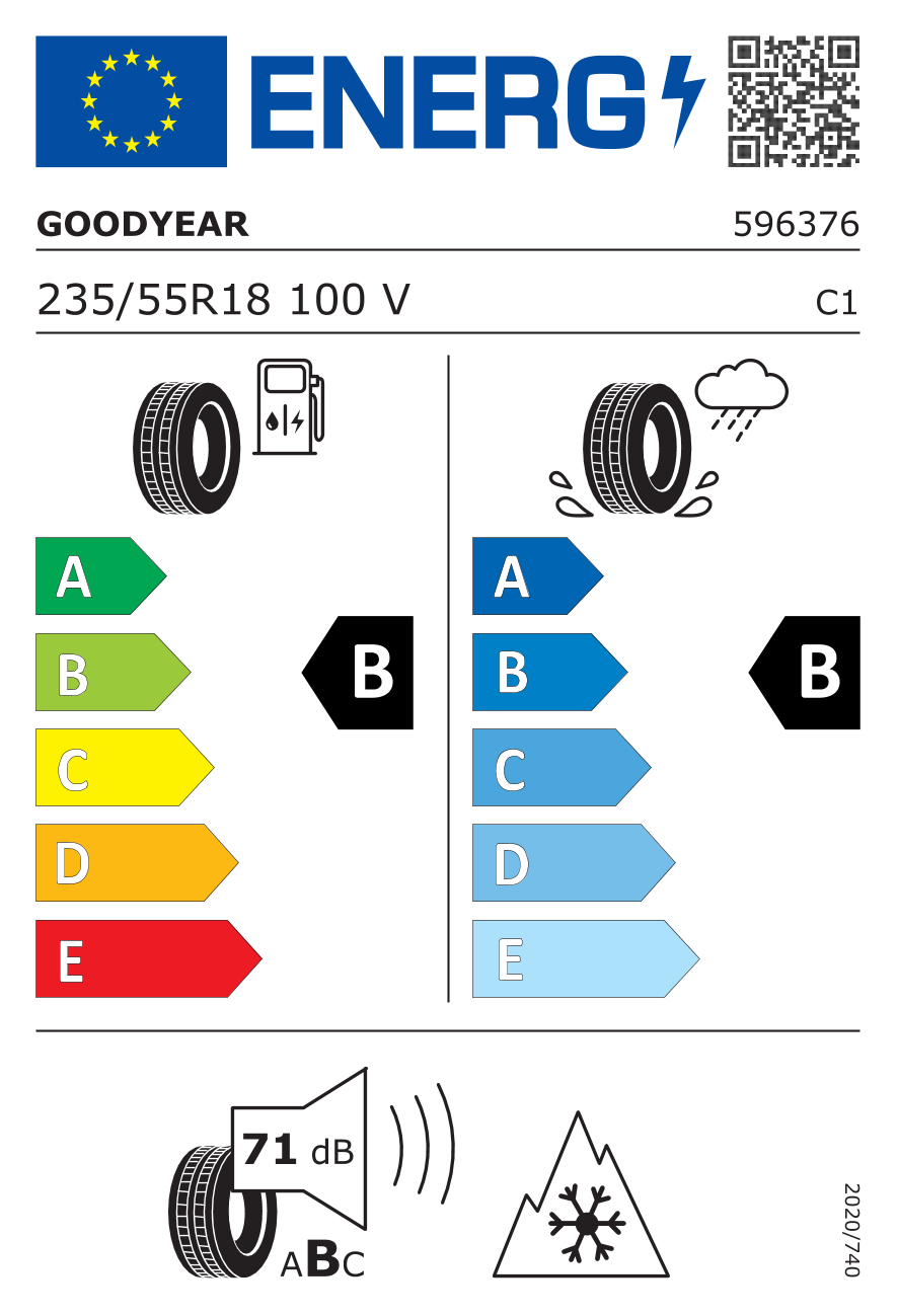 Goodyear VECTOR 4SEASONS GEN-3 235/55 R18 100V