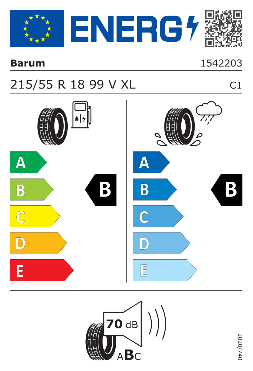 Barum BRAVURIS 6 215/55 R18 99V