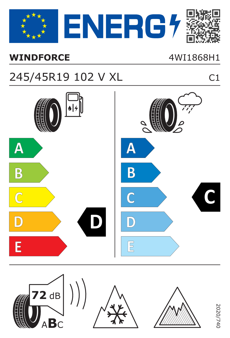  SNOWBLAZER 245/45 R19 102V