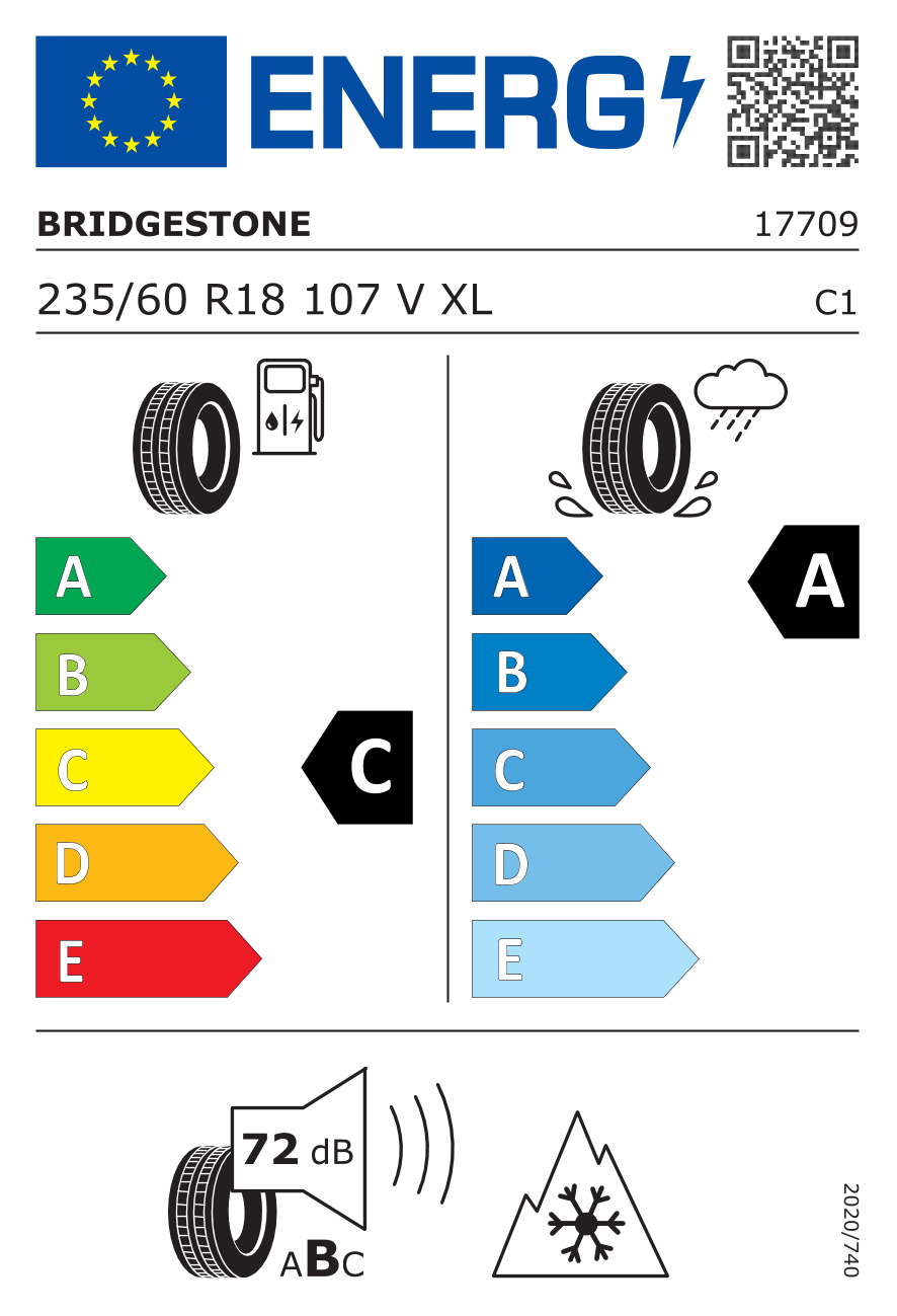 Bridgestone BLIZZAK LM005 235/60 R18 107V