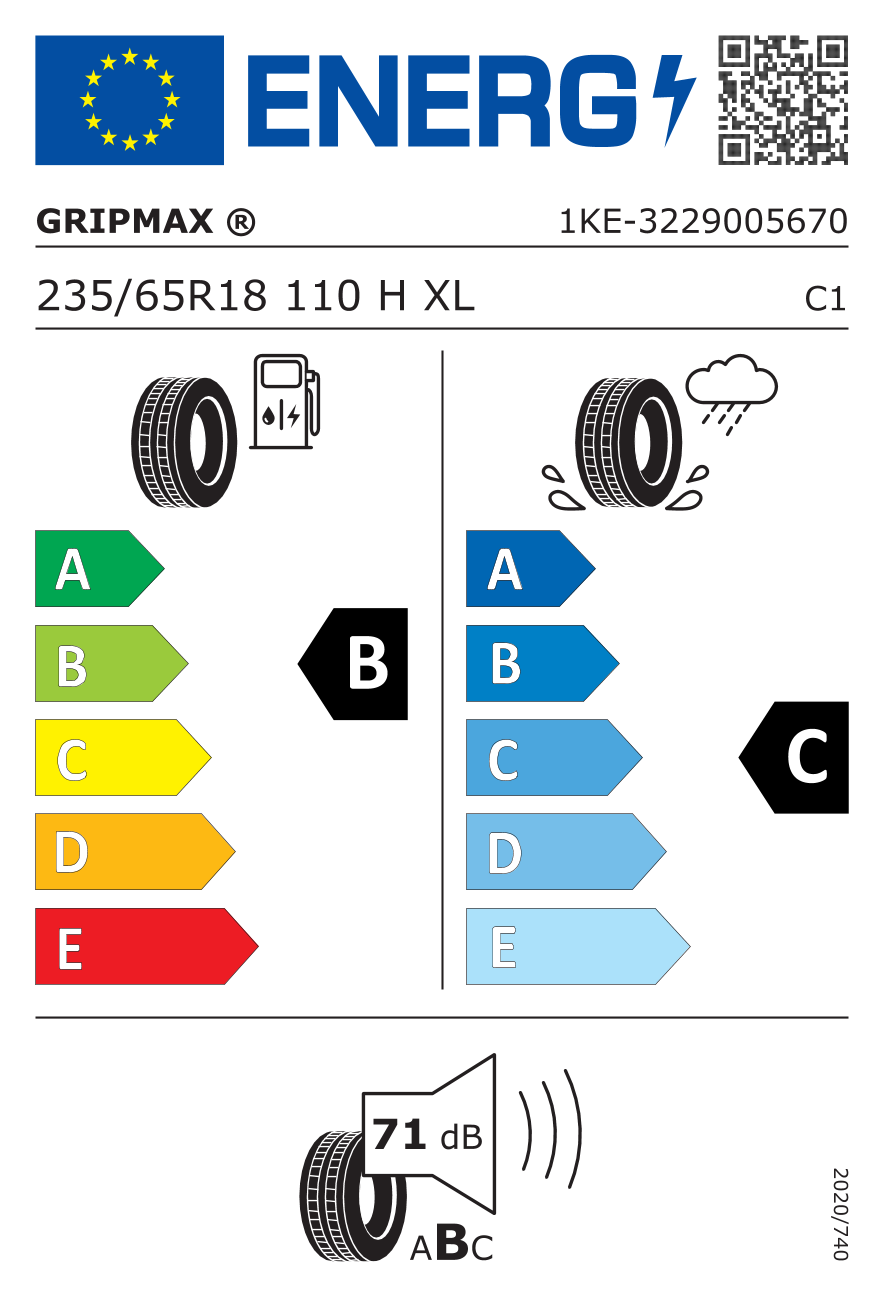Gripmax STATURE H/T 235/65 R18 110H